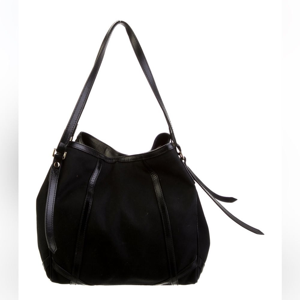 BURBERRY Canvas House Check Tote - Picture 6 of 9